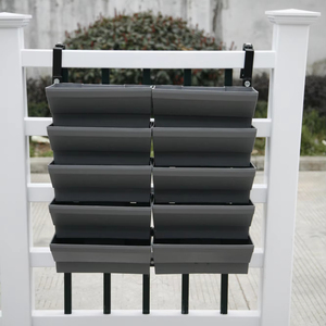 Verja vertical para jardín, bandeja de pared verde, valla verde, paisaje <span class=keywords><strong>urbano</strong></span>, productos verdes, macetas verticales para jardín - Product Image 1