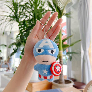 دمية قماشية محشوة على شكل شخصيات الأفنجرز وسبايدرمان، هدية كرتونية أنيمي 12 سم محشوة بقطن PP للجنسين - Product Image 6