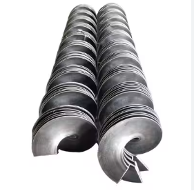 Vis sans fin à arbre creux pour transfert de chaleur - Lame de vis sans fin pour convoyeur de refroidissement et de chauffage - Product Image 5