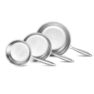 Poêle à frire en titane de qualité supérieure sans revêtement, non toxique et super durable, idéale pour <span class=keywords><strong>la</strong></span> cuisine à domicile - Product Image 1