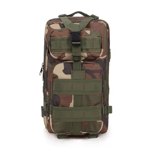 JSH 26L kamp açık spor çanta 600D yüksek kalite 3P taktik sırt çantası Oxford kamuflaj sırt çantası