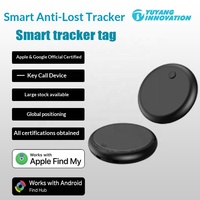 Traceur intelligent Google Find My Device pour AirTag MFI, localisateur de portefeuille, sac, clés, double compatible Android/iOS, étanche