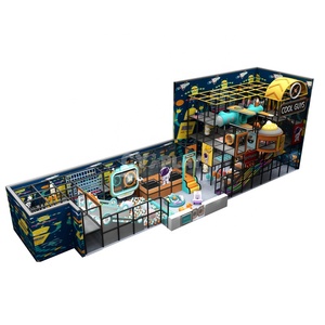 Customized Multi-level Cyberpunk Theme Space Indoor Playground for Shopping Mall - Product Image 1