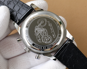 Montre de luxe Pateks de haute qualité, style professionnel, avec bracelet en cuir, cadran à aiguilles métalliques, mouvement mécanique manuel - Product Image 6