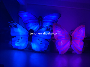 ปีกผีเสื้อเป่าลมมีไฟ LED สำหรับตกแต่งงานปาร์ตี้ในไนท์คลับ - Product Image 3