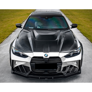 Nouveau capot moteur en fibre de carbone style CMST V3 pour G80 G81 M3 G82 G83 M4, noir, protection UV, adaptable - Product Image 2