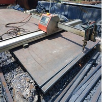 Machine de découpe plasma CNC portable bon marché de Chine, machine de découpe à la flamme