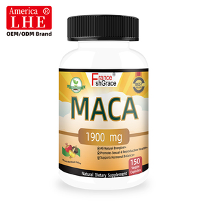 Shecome Maca Male Vitality Capsules Penis Enlargement Pills 1900mg Black Red Yellow Maca provide energy maca <b>supplement</b> for men - Product Image 5
