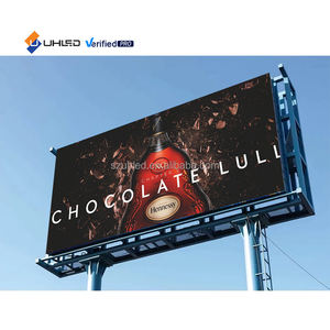 उहेल्ड आउटडोर एचडी एलईडी स्क्रीन 3 डी नग्न आंखों p6 p8 वाटरप्रूफ डिजिटल विज्ञापन बोर्ड उच्च चमक बाहरी नेतृत्व वाली स्क्रीन - Product Image 3