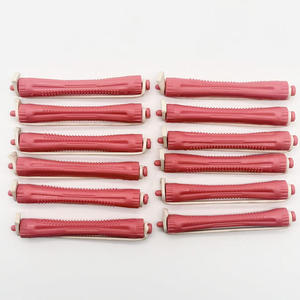 Bigoudis en plastique 2026 pour cheveux naturels, petits bigoudis à froid pour <span class=keywords><strong>boucles</strong></span> <span class=keywords><strong>serrées</strong></span>, outil professionnel pour salon de coiffure à usage commercial - Product Image 6