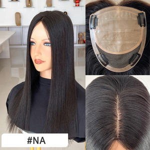 Gran Stock de Pelucas con Base de Seda para Mujer, Cabello Humano Natural de Lujo, Toupee con Base de Seda 5*6.5 para Mujer # NA - Product Image 2