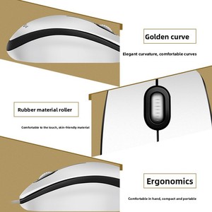 Souris filaire à capteur optique Logitech B100 <span class=keywords><strong>M100R</strong></span>, trois boutons, USB universel, pour ordinateur portable, bureau, usage domestique - Product Image 4