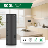 Installation Facile, Réservoir d'Eau Chaude Électrique en Acier Inoxydable de 300L, sur Pied, ODM OEM, pour Pompe à Chaleur