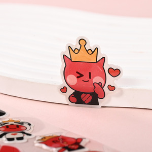 Pegatinas de Dibujos Animados Guike, Diseño Lindo en Epoxi para Diarios y Regalos Infantiles, Unisex, Ecológicas - Product Image 1
