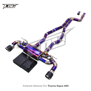 Système d'échappement Catback OEM pour A90 A91 MK4 MK5 avec embout en fibre de carbone pour Toyota Supra J29 3.0T 2020-2024, silencieux d'échappement à soupapes - Product Image 2