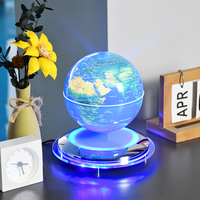 140mm Geografía Educación Base Levitación magnética Tierra Globo Flotante Mundo Globo Levitación Globo Hogar Oficina Decoración Regalo