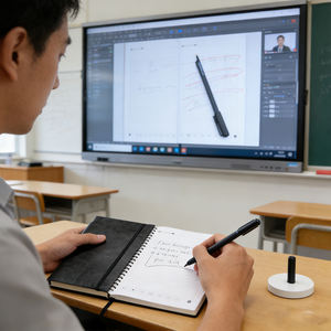 Stylo intelligent en métal style gel très demandé, avec synchronisation, attraction magnétique, traduction multilingue et sauvegarde de documents pour l'écriture en ligne - Product Image 5