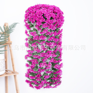 Fleur artificielle murale en soie Gardenia Hortensia, grande décoration pour mariage et maison - Product Image 4