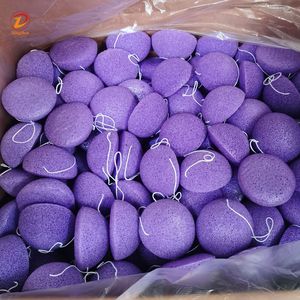 Esponjas Konjac naturales Esponjas de limpieza de carbón de bambú para limpieza <span class=keywords><strong>facial</strong></span> Suave y exfoliación Esponja de limpieza <span class=keywords><strong>facial</strong></span> - Product Image 1