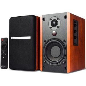 Bt25 Phiên Bản 2024 Cho <span class=keywords><strong>Bluetooth</strong></span> Hoạt Động Kệ Sách Rạp Hát Tại Nhà Loa Hát Gỗ Với Quang Học AUX Đầu vào Và Loa Siêu Trầm Dòng - Product Image 2