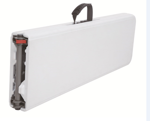 <span class=keywords><strong>Mesa</strong></span> <span class=keywords><strong>Plegable</strong></span> de Plástico de 6 Pies, la <span class=keywords><strong>Mejor</strong></span> Opción para 2026, con Tablero y Patas de HDPE Resistentes, para Uso en Exteriores y Hoteles, Silla <span class=keywords><strong>Plegable</strong></span> - Product Image 4