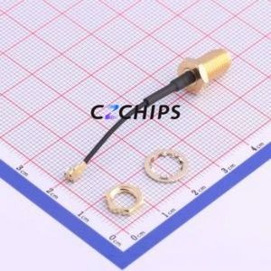 HJ-IPEX1-SMA-RG1.13-40mm RF Cable RF ( Input End Output End: SMA to IPEX )( Cable Length: 4cm ) - Product Image 2