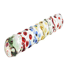 Kristalglas Dildo Anale Plug Vrouwelijke Lesbische Masturbatie Anale Kraal Gay Speelgoed Anus Stimulatie Glas Butt Plug Dildo - Product Image 5