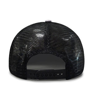 Casquette Trucker en Coton à 5 Panneaux à Visière Plate, Casquette Snapback en Maille Personnalisée avec Logo Patch, Casquettes de Baseball en Maille Plate - Product Image 4