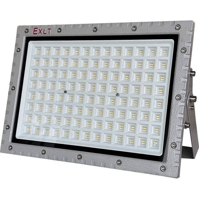 ATEX 50W to 200W IP65/66 Aluminum Lamp Body Industrial Use Explosion-Proof LED Flood Light