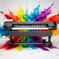 Nueva Impresora Digital Automática de Eco Solvente de 2m con Cabezal de Impresión I3200/DX5 para Vinilo, Lona, Pancartas, Pósteres y Rotulación de Vehículos