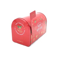 Boîtes en étain personnalisées pour boîtes aux lettres mignonnes, cadeaux de Noël pour boîtes aux lettres, boîtes en étain pour cosmétiques, chocolat, biscuits