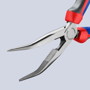 Alicates de punta fina KNIPEX 26 22 200 SB con corte lateral (Alicates de pico de cigüeña) con mangos ergonómicos - Product Image 3