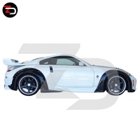 Nouveau Meilleur Prix Kit Carrosserie Style Veilside Haute Qualité Jupes Latérales Pare-chocs Avant/Arrière Capot Élargisseurs d'Ailes Aileron pour 350Z Z33