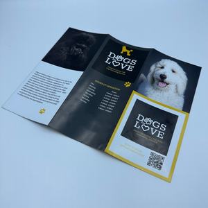 200gsm 285x220mm papier Luxe Mooi Groothandel Bedrijfs Kerst Bedrijfs Promotie Bruiloft Uitnodiging Print Kinderboekje - Product Image 1