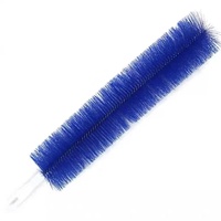 Brosse de nettoyage à long manche pour ventilateur, outil de dépoussiérage, brosse multifonctionnelle à poils en nylon pour climatiseur et espaces étroits