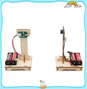 Alarme infrarouge 3D Puzzles <span class=keywords><strong>Expérience</strong></span> <span class=keywords><strong>scientifique</strong></span> DIY Artisanat Jouet en bois DIY Infrarouge Alarme Puzzle pour les tout-petits Filles Enfants <span class=keywords><strong>Préscolaire</strong></span> - Product Image 2