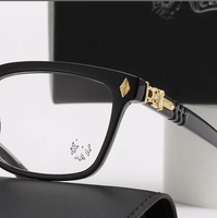 Gafas Unisex Retro Vintage con Montura Completa y Espejo Plano Anti Luz Azul, Modelo 7021, Nueva Moda