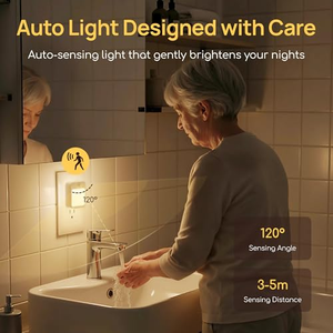 Veilleuse LED à détecteur de mouvement mini lumière rouge pour chambre d'enfant, à brancher, pour chevet - Offre Spéciale - Product Image 5