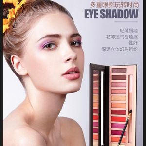 Naked2 12 Colors Earth Tone <b>Eyeshadow</b> Palette Pearl Matte High Pigment Waterproof Daily Party Makeup - Product Image 4