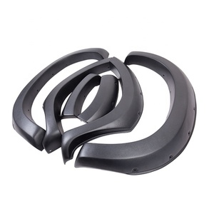 ขายส่งบังโคลน ABS สีดำใหม่สำหรับ Hilux Vigo 2012-2015 อุปกรณ์ตกแต่งซุ้มล้อ 4x4 พร้อมรับประกัน 1 ปี - Product Image 4