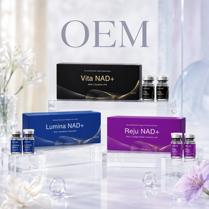 Ampolla de Esencia Facial NAD+ de Marca Personalizada, Suero Hidratante y Suavizante Diario, Fabricante de Productos para el Cuidado de la Piel con Etiqueta Privada OEM ODM - Product Image 1