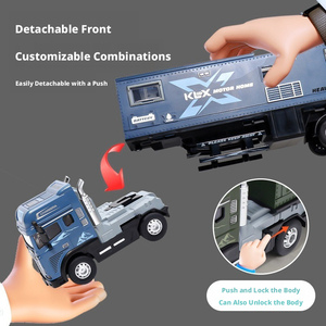 <span class=keywords><strong>Camion</strong></span> de camping-car de simulation grand format à l'échelle 1:5 certifié CPC ASTM EN71 avec son et lumière, cadeau pour garçons et enfants, ornement - Product Image 4