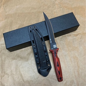 มีดพับสแตนเลสคุณภาพสูง ด้ามจับ G10 ปรับแต่งได้ตามต้องการ OEM มีดพกพาสำหรับเอาตัวรอดกลางแจ้ง พกพาสะดวก ใช้สำหรับตั้งแคมป์ EDC - Product Image 3