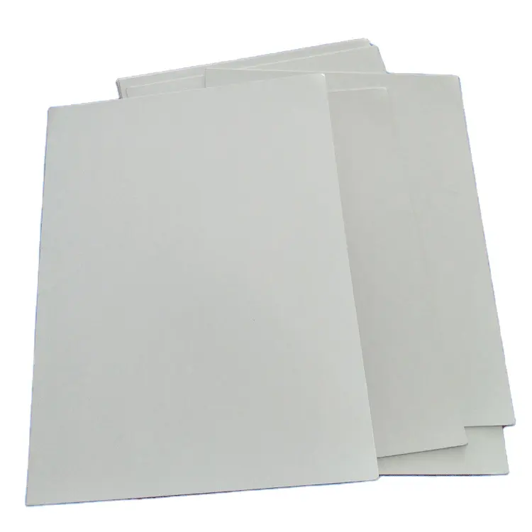 Tablero de papel, tablero de papel dúplex recubierto con parte trasera gris, la mejor oferta