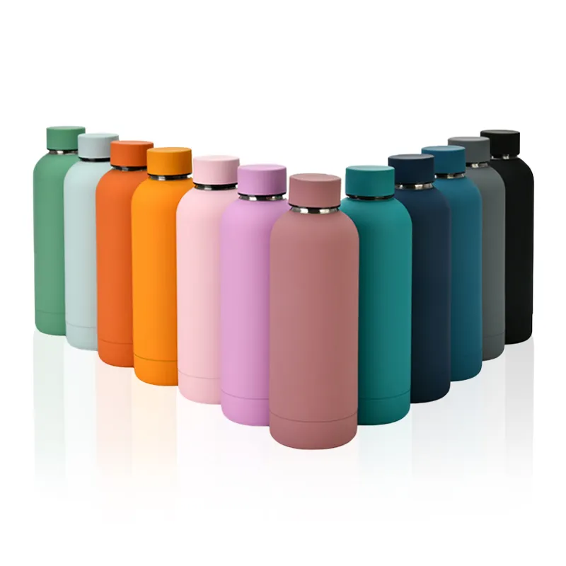 Thermos bouteille d'eau chaude en acier inoxydable, avec Double couche, isolé sous vide, anti-fuite, tasse de voyage, conservation de boissons froides