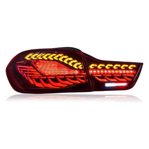 Para <span class=keywords><strong>BMW</strong></span> 4 Series 13-20 montaje de luz trasera con escalas de doble dragón nuevas señales de giro Rojas luces de freno modificadas F32 <span class=keywords><strong>F36</strong></span> 12V - Product Image 3
