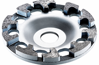 Meule diamantée de 5 pouces (125 mm) pour le meulage des surfaces en marbre, pierre, béton, céramique et carrelage
