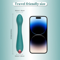 Vibromasseur de gode de jouets sexuels puissants de point G clitoridien avec 10 modes de vibration puissants pour l'orgasme facile, gode anal flexible en silicone