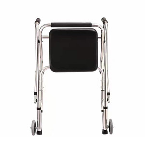 Andador de aluminio ligero <span class=keywords><strong>para</strong></span> caminar <span class=keywords><strong>para</strong></span> <span class=keywords><strong>adultos</strong></span> <span class=keywords><strong>con</strong></span> <span class=keywords><strong>asiento</strong></span> - Product Image 3