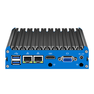 BKHD Mini PC Intel Celeron <span class=keywords><strong>J1900</strong></span> N2810/N2840/N2940 <span class=keywords><strong>J4125</strong></span> N4000 ordinateur intégré sans ventilateur 2COM 2 ports RS232 RS485 - Product Image 2
